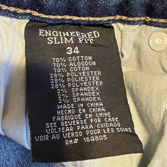 Rutherford Shorts Unisex Mens Size 34 Blue Denim Floral Streetware NWT - Picture 6 of 16